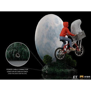 Iron Studios E.T. - Statua di E.T. ed Elliot Deluxe Art Scale 1/10