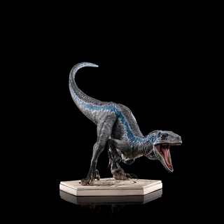 Iron Studios Jurassic Park: Gefallenes Königreich - Blaue Statue Kunst Maßstab 1/10