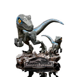 Iron Studios e Minico Jurassic World Dominion - Figura blu e beta