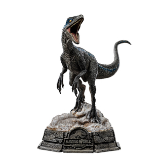 Iron Studios Jurassic World Dominion - kék szobor Art Scale 1/10 méretarányban
