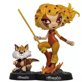 Iron Studios & Minico ThunderCats - Figura di Cheetara e Snarf