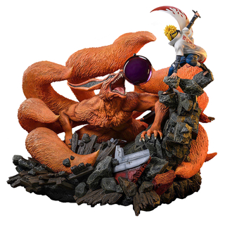 HEX Collectibles Naruto Shippuden -Battle of Destiny: Namikaze Minato vs Kurama 1:8 scale Statue Limited Edition