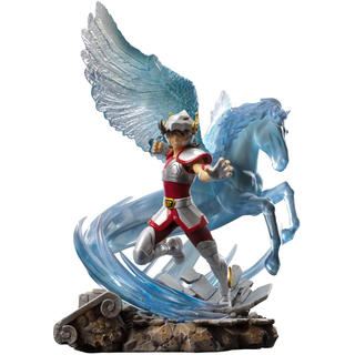 Iron Studios Saint Seiya - Pegasus Seiya szobor Deluxe Art Scale 1/10