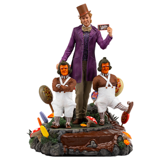 Iron Studios Willy Wonka a továrna na čokoládu - soška Willyho Wonky Deluxe Art Scale 1/10