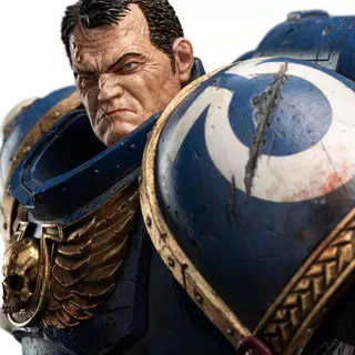 Weta Workshop Warhammer 40k - Lieutenant Titus Battleline Edition Statue 1/6 Scale