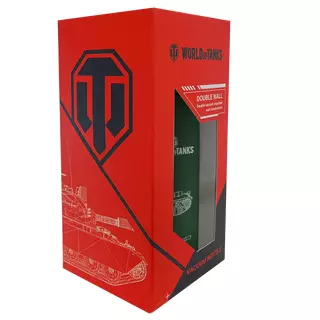World of Tanks Thermos 650ml green