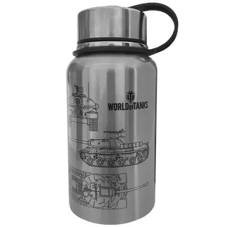 World of Tanks Thermos 650ml steel