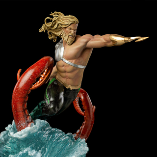 Iron Studios DC Comics - Statua di Aquaman in scala 1/10