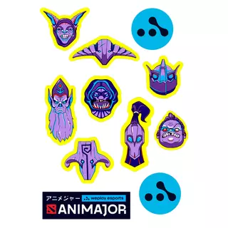 Animajor Dota 2 - Series 1 Sticker