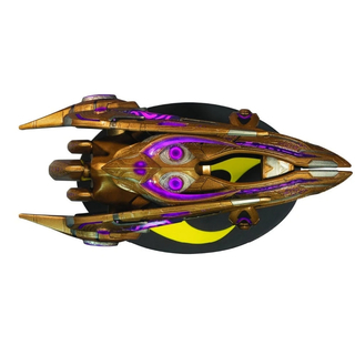 Dark Horse StarCraft - Réplica de edición limitada de la nave de transporte protoss Golden Age