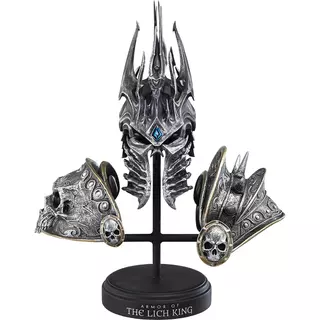 Blizzard World of Warcraft - Iconic Helm & Armor of Lich King Replica