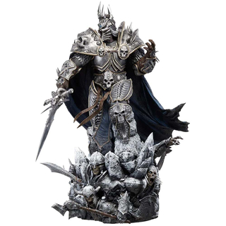 Blizzard World of Warcraft - Statua del Re Lich Arthas Premium
