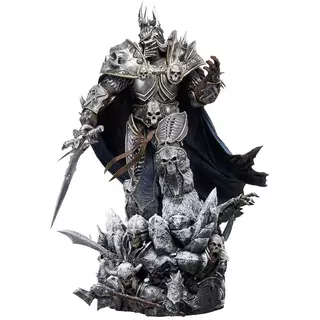 Blizzard World of Warcraft - Lich King Arthas Statue Premium