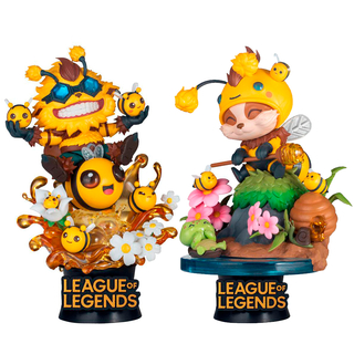 Diorama Stage-119-League of Legends-Set di Beemo e BZZZiggs