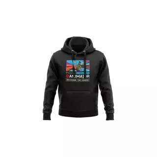 Animajor - Dota 2 Monkey King Hoodie Black, svetr, L