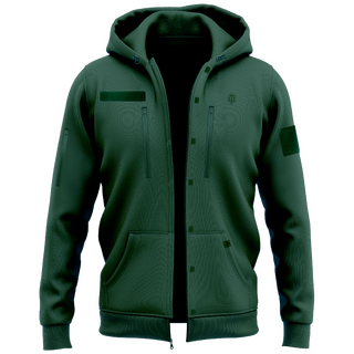 World of Tanks Zip hoodie with patches green, L