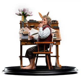 Weta Workshop Le Seigneur des Anneaux - Bilbo Baggins à son bureau Statue 1/6ème