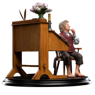 Weta Workshop Le Seigneur des Anneaux - Bilbo Baggins à son bureau Statue 1/6ème