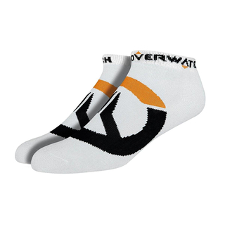Overwatch Logo Socks (3 Pack)-One Size-White