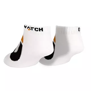 Overwatch Logo Socks (3 Pack)-One Size-White