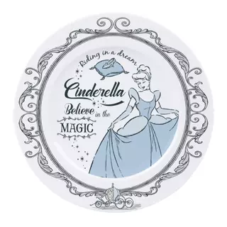 DISNEY - Set de 4 Assiettes - Disney Princesses