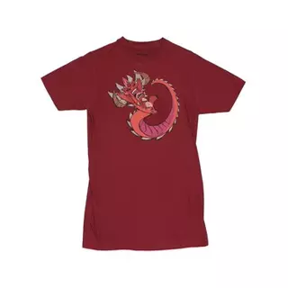 JINX D3 Cartoon Lord of Terror Premium T-shirt Cardinal, XL