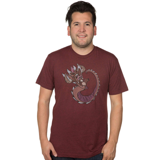JINX D3 Cartoon Lord of Terror Premium T-shirt Cardinal, XL