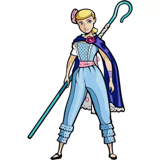 FiGPiN Toy Story 4 : Bo Peep - Épingle à collectionner avec boîtier d'exposition de première qualité - Non spécifique à la machine