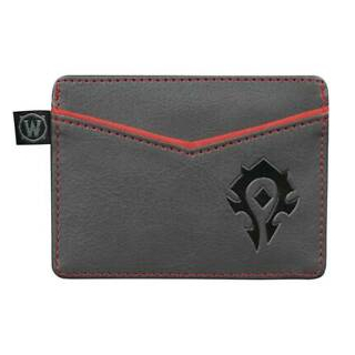 World of Warcraft Horde Travel Card Wallet-N/A-Black/Red
