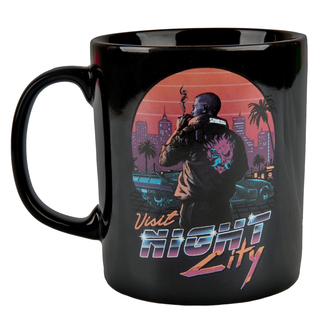Cyberpunk 2077 Night City Sunset Mug