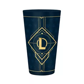 LEAGUE OF LEGENDS - Pck XXL glass + Pin + Notebook 