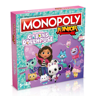 Winning Moves Gabby's Dollhouse English  -  Monopoly Junior