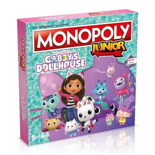 Winning Moves Gabby's Dollhouse English  -  Monopoly Junior