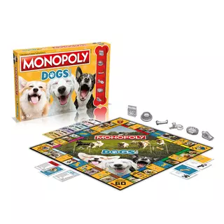Winning Moves Dogs English -  Monopoly