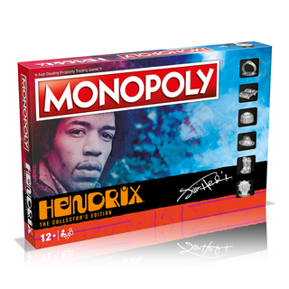 Winning Moves Jimi Hendrix -  Monopoly English