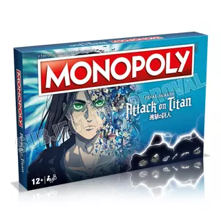 Winning Moves Attack on Titan The Final Season English- Monopoly