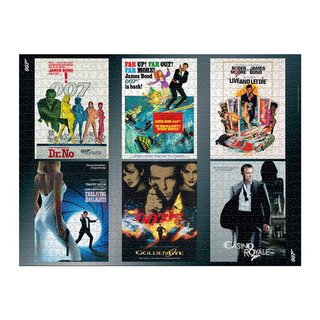 Winning Moves James Bond - Actor Debut 1000 Piece Jigsaw Puzzle