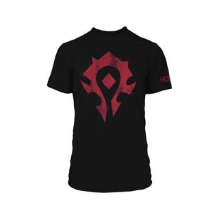 World of Warcraft Horde Always Premium T-shirt Black, XL
