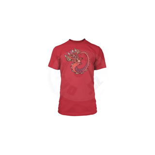 Diablo III Cartoon Herr des Schreckens Premium-T-Shirt Kardinal, L