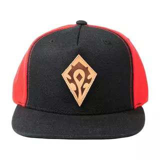 Jinx World of Warcraft - Horde Leather Emblem Snapback
