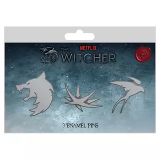 Jinx The Witcher - Trinity Sigils Pin Set of 3