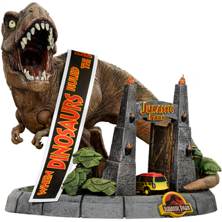 Iron Studios & Minico Universal/Jurassic Park - T-Rex Deluxe Figure
