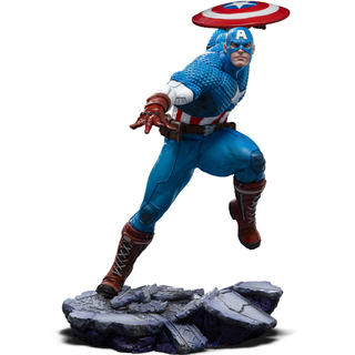 Iron Studios Disney/Marvel - Amerika kapitány Infinity Gauntlet szobor Dioráma