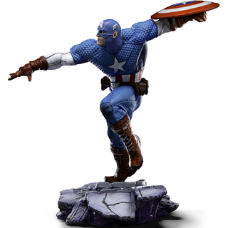 Iron Studios Disney/Marvel - Amerika kapitány Infinity Gauntlet szobor Dioráma