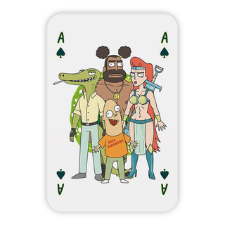 Winning Moves Rick & Morty - Waddingtons No.1 Playing Cards