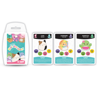 Winning Moves Squishmallows - Top Trumps Standard Plastic Case - PL 2023 English