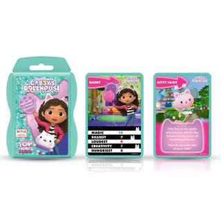 Winning Moves Gabby's Dollhouse -Top Trumps Junior Card Game English 