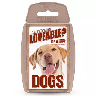 Winning Moves Dogs - Top Trumps Card Game English