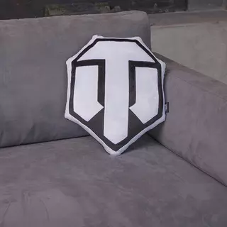 WP Merchandise - World of Tanks Pillow, White 42 cm
