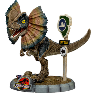 Iron Studios JURASSIC PARK - Dilophosaurus MiniCo Figure